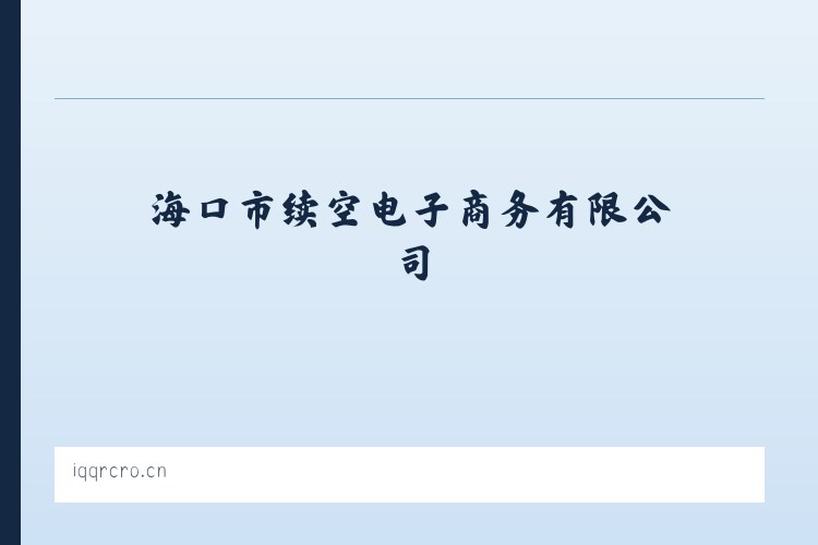 海口市续空电子商务有限公司 列表图